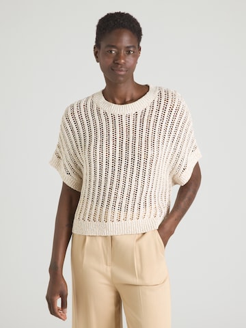 COMMA Sveter - Béžová: predná strana