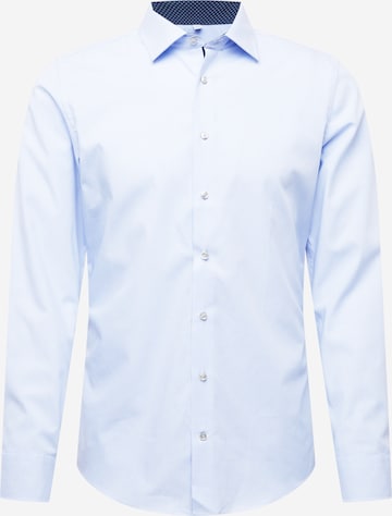 SEIDENSTICKER Společenská košile – modrá: přední strana