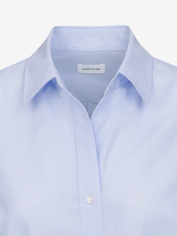 SEIDENSTICKER Blouse 'Schwarze Rose' in Blue