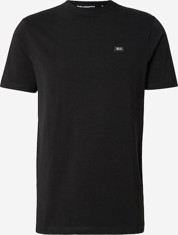 Karl LagerfeldMajica - crna boja: prednji dio