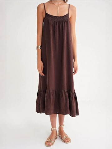 MixRay - Vestido em castanho