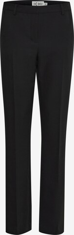 ICHI Regular Pantalon 'Lexi' in Zwart: voorkant