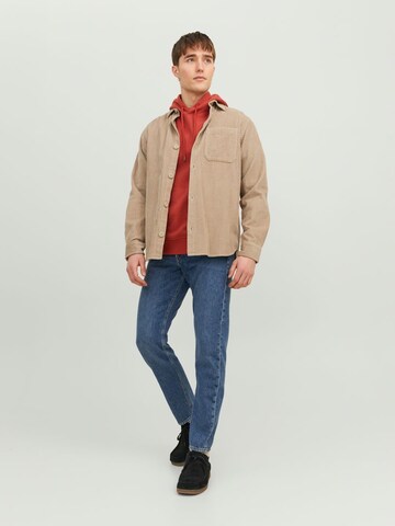 JACK & JONES Regular Fit Hemd 'Kendrick' in Beige