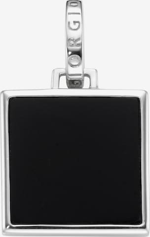 Giorgio Martello Milano Anhänger in Schwarz: Vorderseite