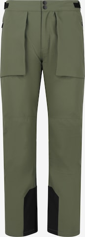 SLOPE Workout Pants 'Killy' in Green: front