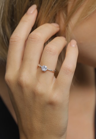 ELLI Ring in Zilver: voorkant