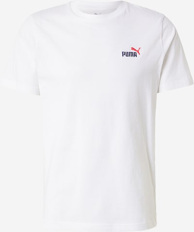 Sportiniai marškinėliai 'ESS 2 No. 1' iš PUMA, spalva – tamsiai mėlyna / raudona / balta, Prekių apžvalga