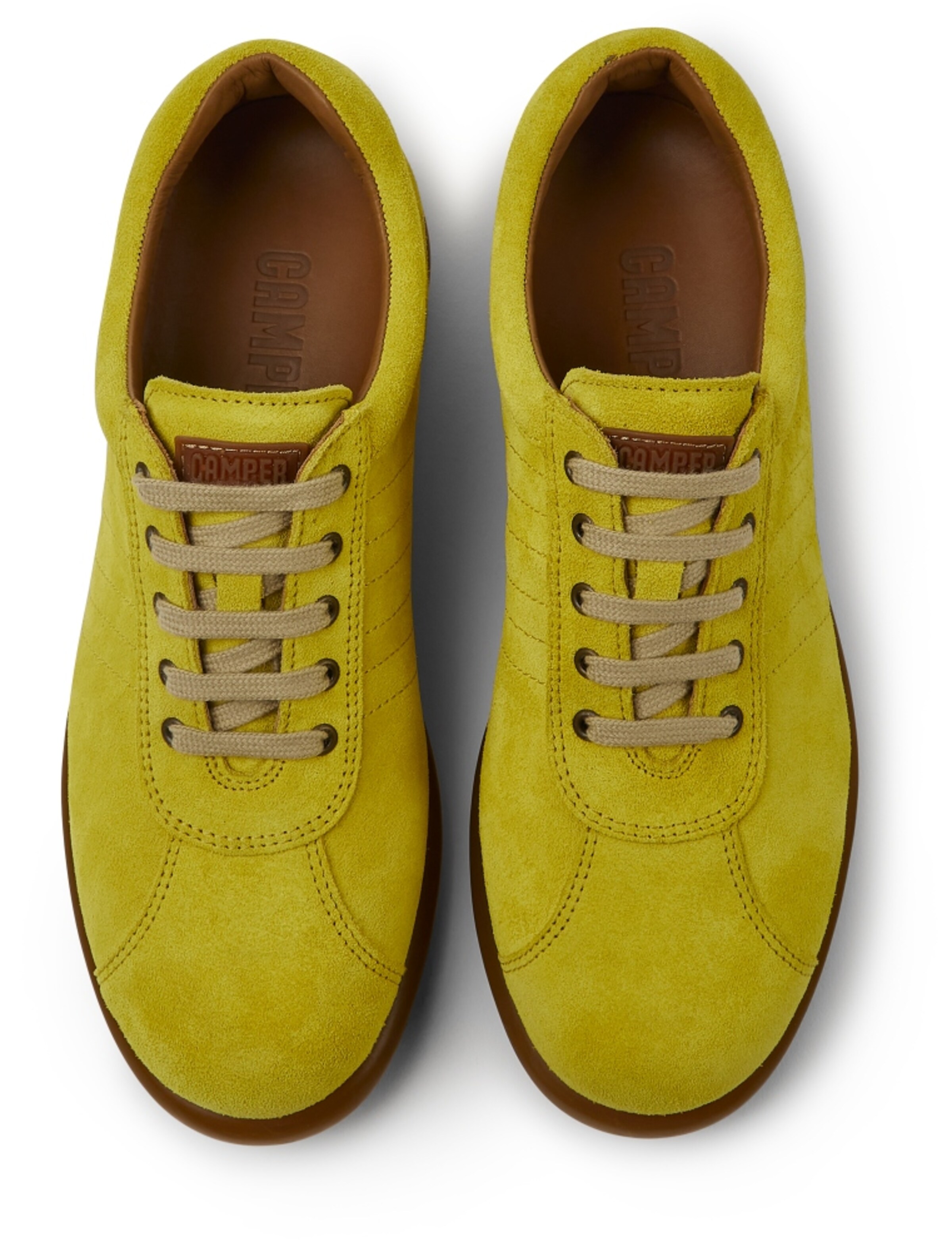 Chaussure à lacets ' Pelotas Ariel ' CAMPER en jaune