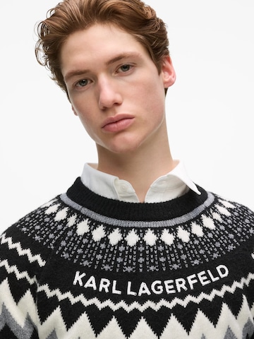 Karl Lagerfeld Пуловер в черно