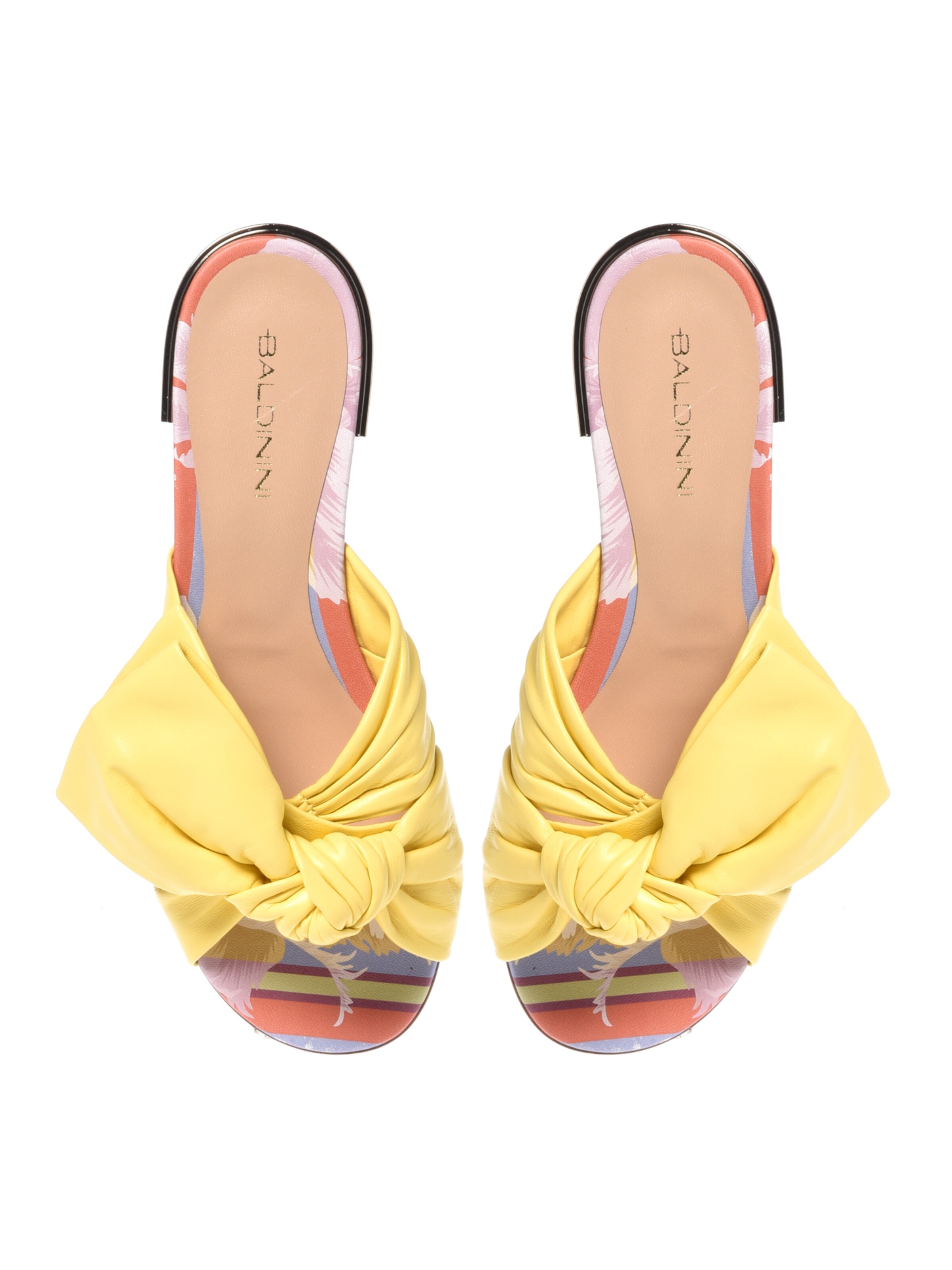 BALDININI Mules in Yellow