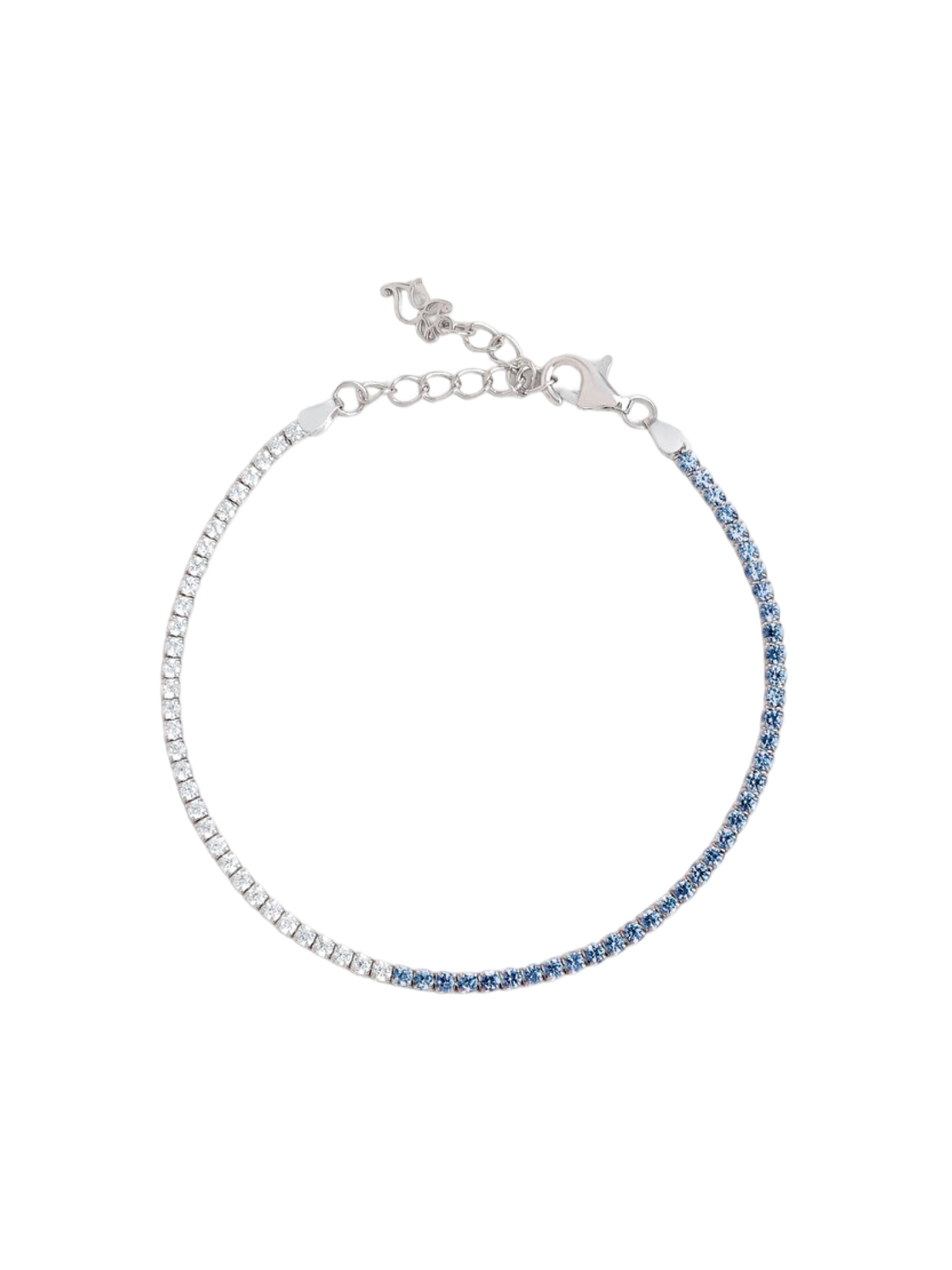 So Chic Armband in blau / silber, Produktansicht