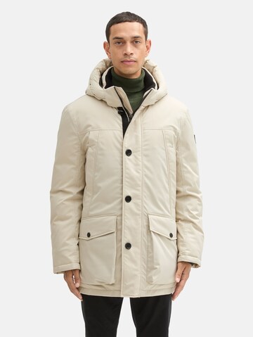 TOM TAILOR Winterjas in Beige: voorkant