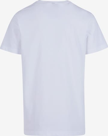 T-Shirt 'Skull Bear' Mister Tee en blanc