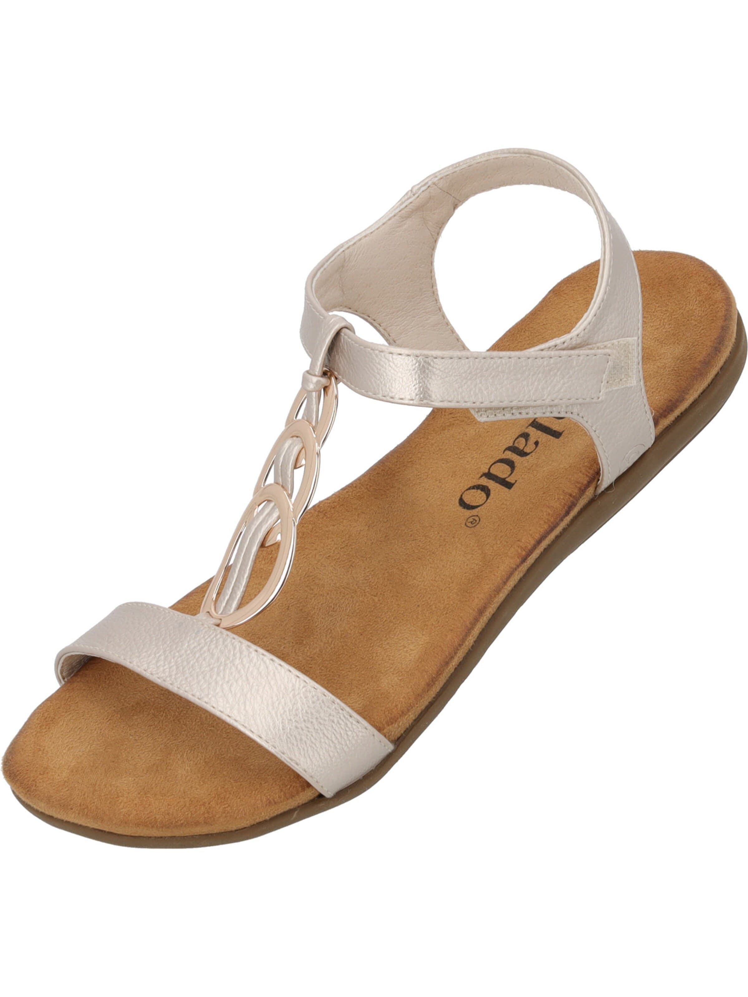 Palado Sandals 'Palado Uleto' in Gold: front