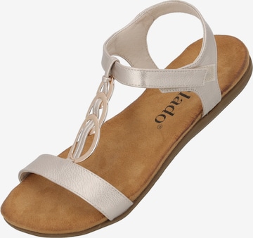 Palado Sandale 'Palado Uleto' in Gold: Vorderseite