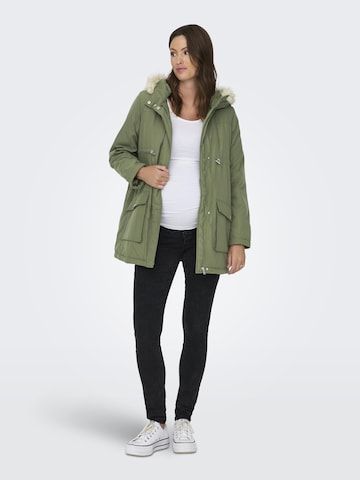 Parka de iarnă 'LUCIA' de la Only Maternity pe verde