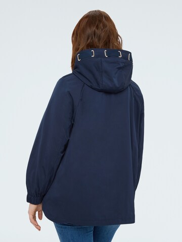 Fiorella Rubino Wintermantel in Blauw