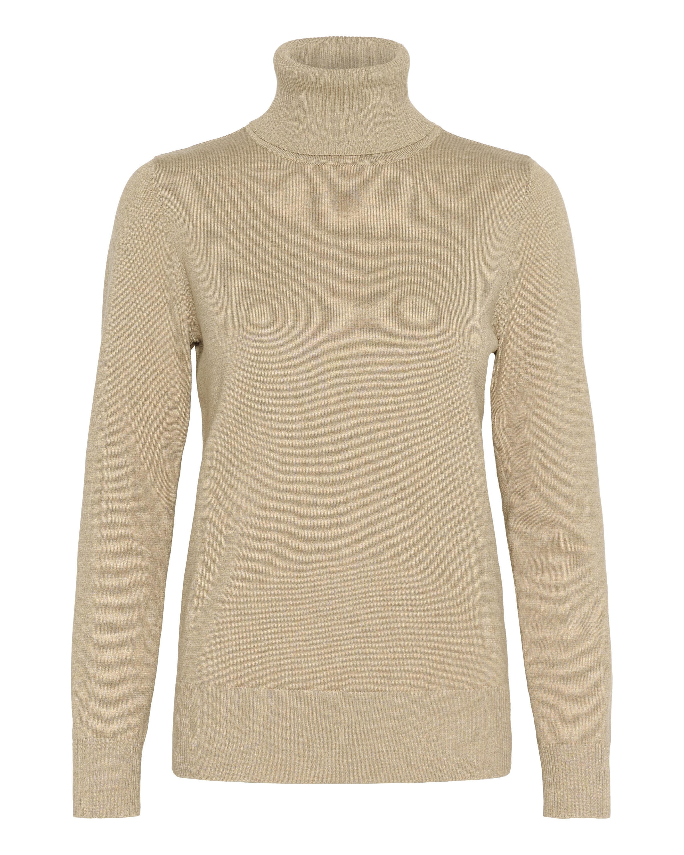 SAINT TROPEZ - Pullover 'Mila' em bege: frente