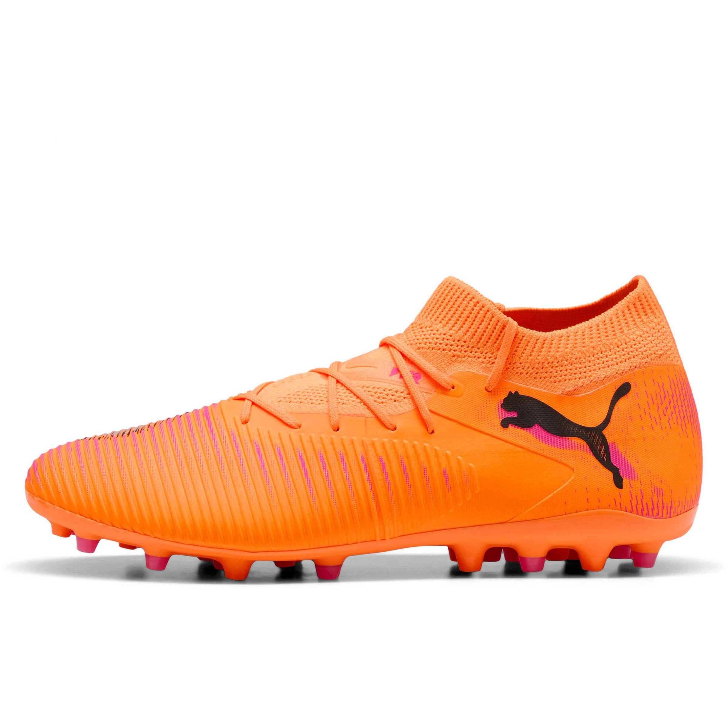 PUMA Soccer Cleats 'Future 8 Match MG' in Orange: front
