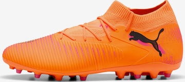PUMA Soccer Cleats 'Future 8 Match MG' in Orange: front