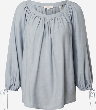 s.Oliver Bluse in rauchblau, Produktansicht