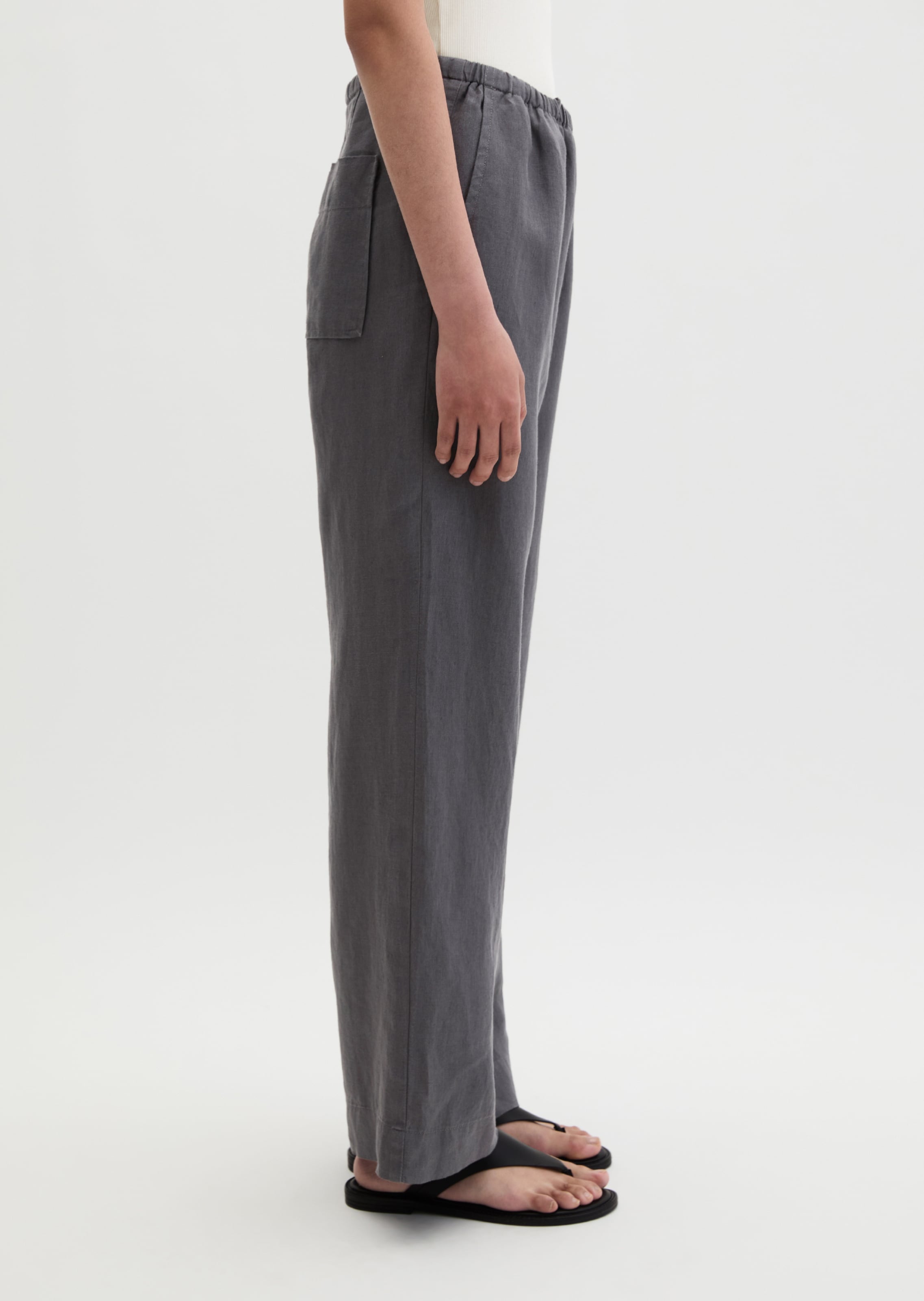Loosefit Pantalon Marc O'Polo en gris