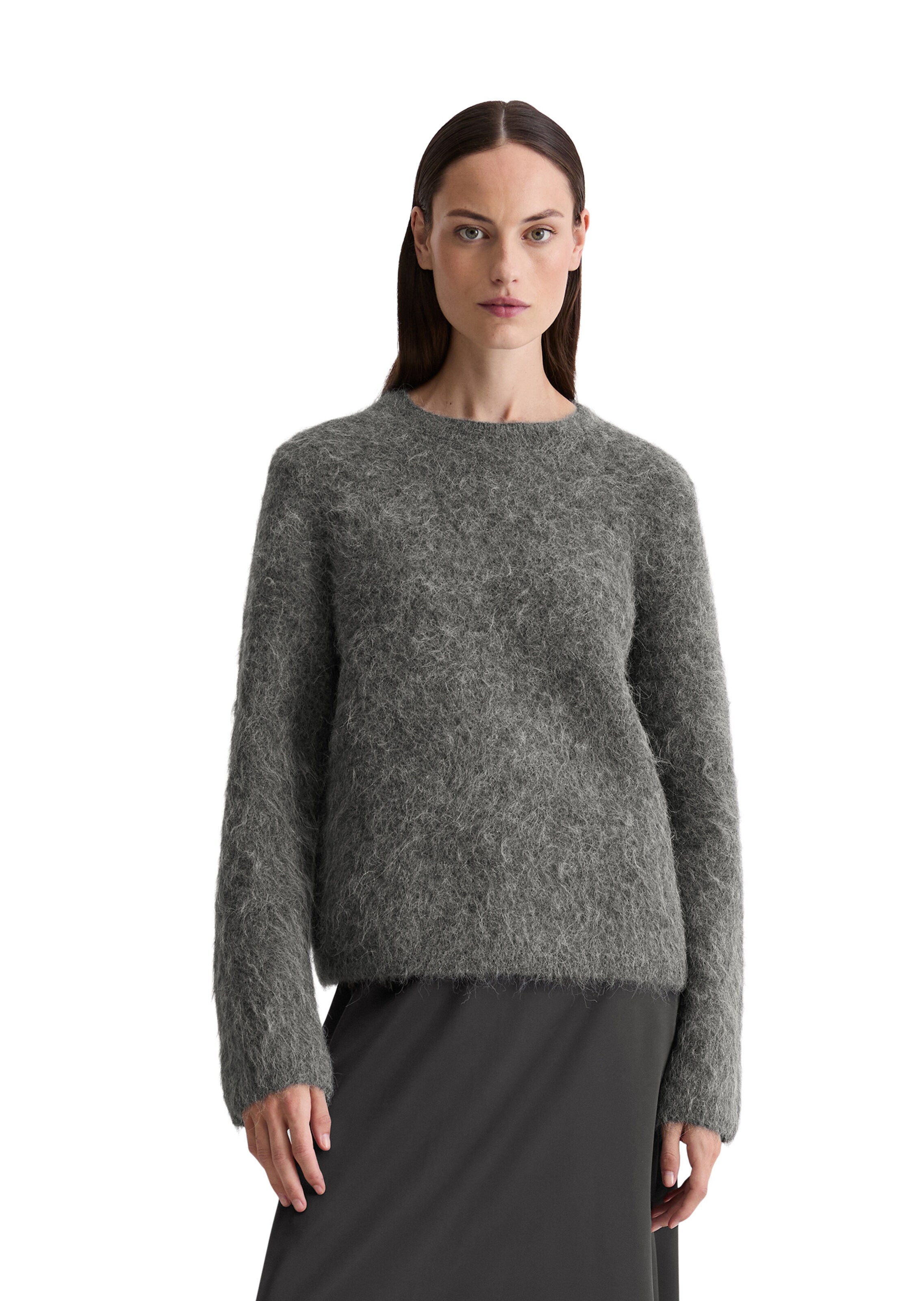 Marc O'Polo Sweater in Grey: front