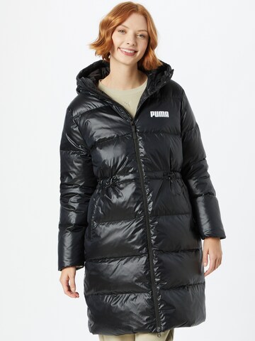 Manteau outdoor PUMA en noir : devant