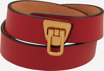 Coccinelle Belt in Red: front