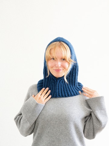 KOPYTO Beanie 'ALUCO' in Blue: front