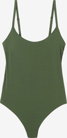 CALZEDONIA Bralette Swimsuit 'INDONESIA' in Green: front