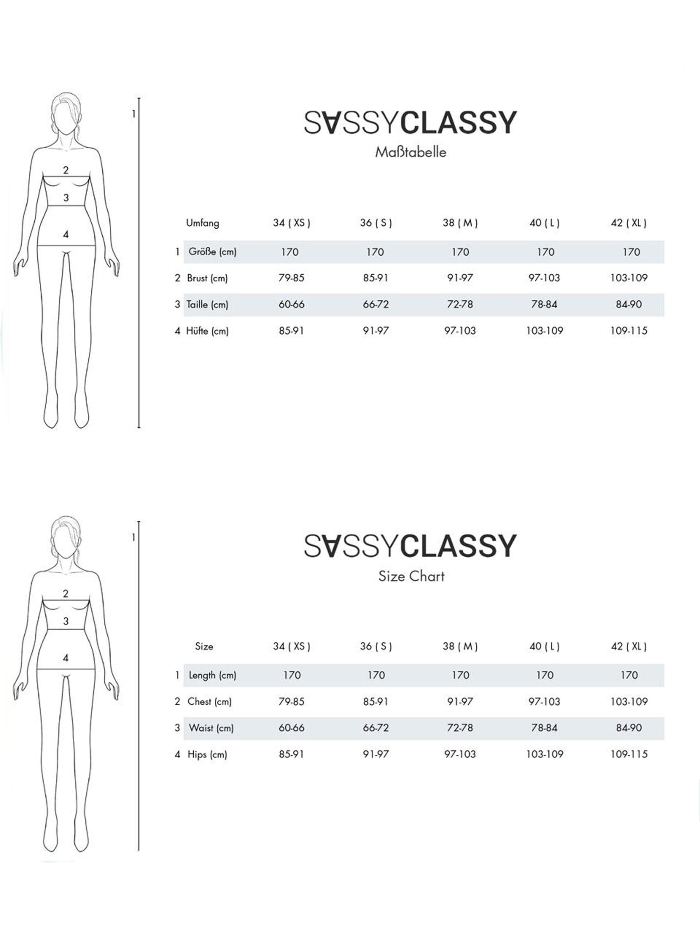 SASSYCLASSY Bluse‌‌‌‌‌‌‌‌‌ in Schwarz
