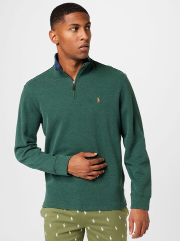 Pulover de la Polo Ralph Lauren pe verde: față