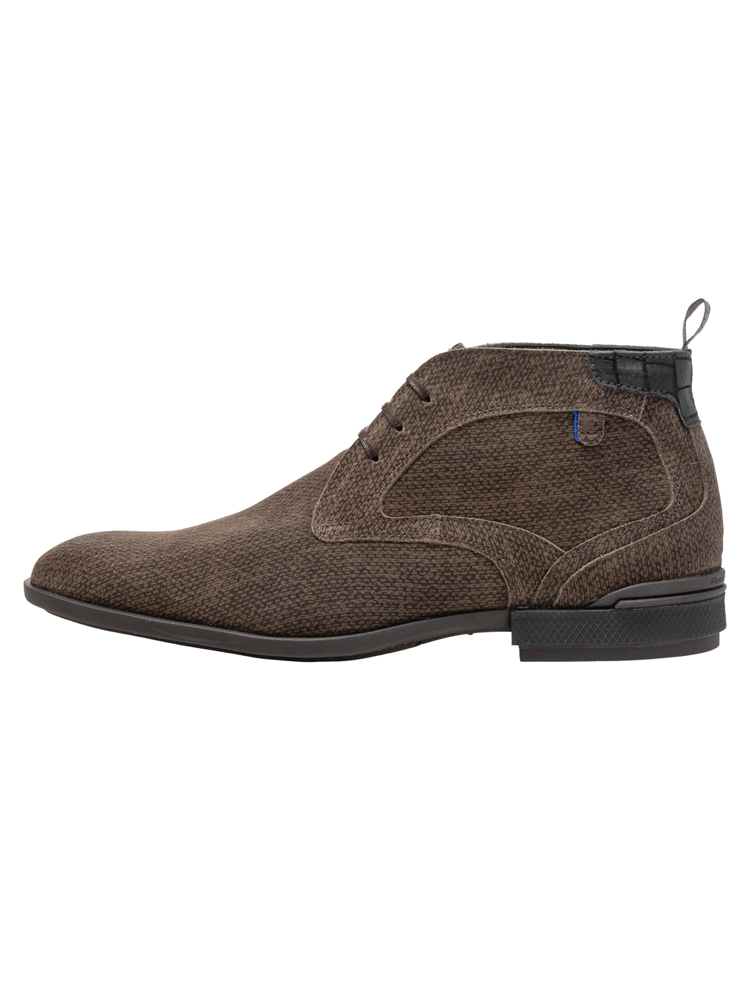 Boots chukka 'De Hakker 01' di Floris van Bommel in verde: frontale