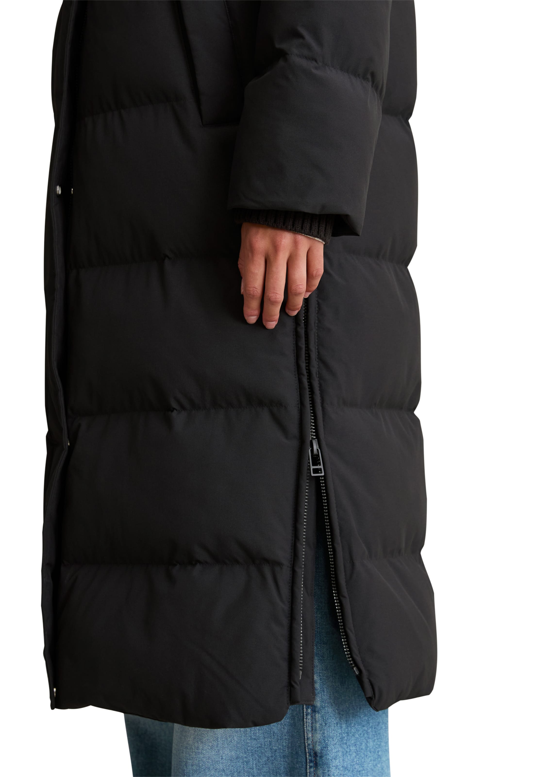 Marc O'Polo DENIM Tussenmantel in Zwart