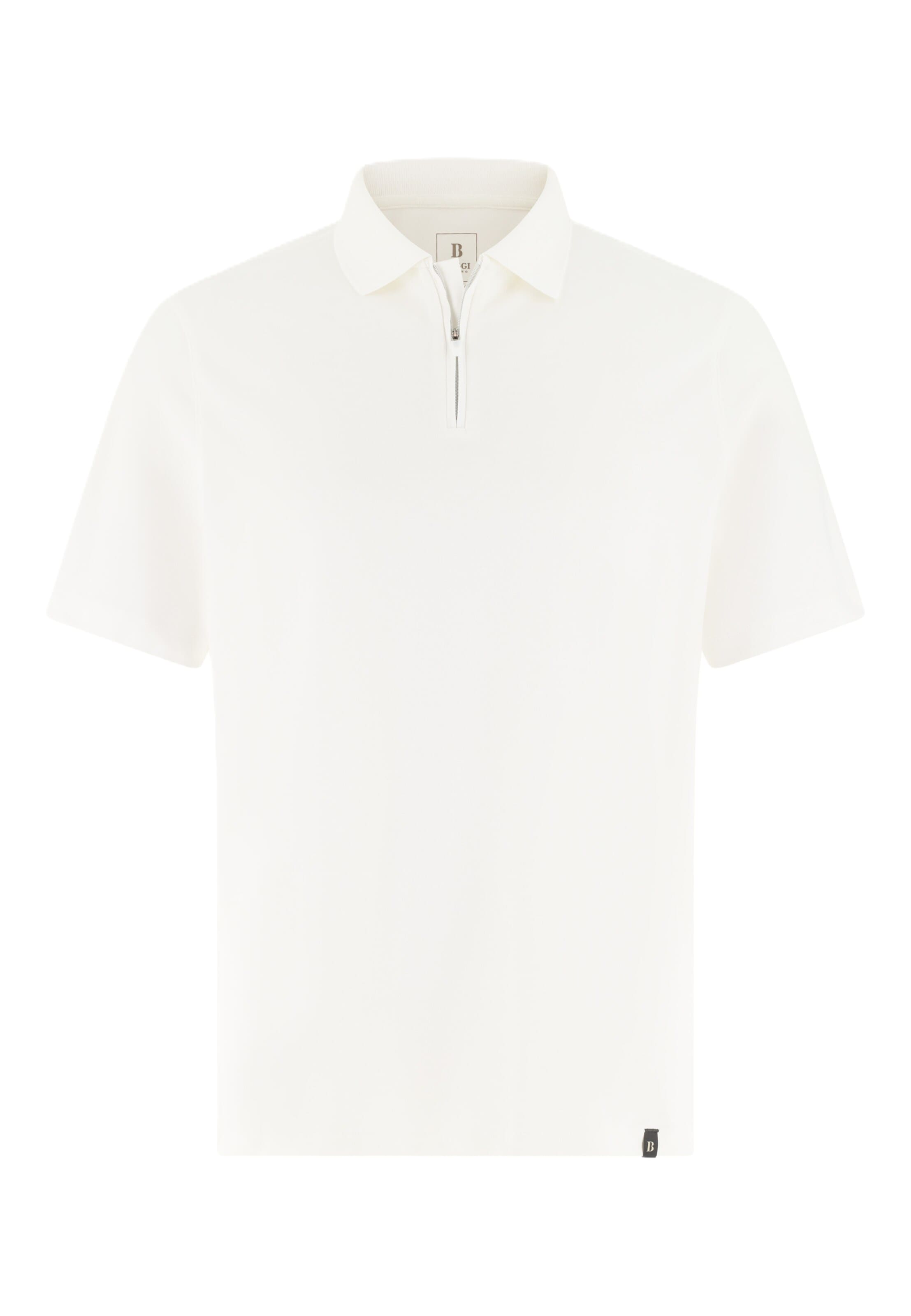 Tricou 'B Tech' de la Boggi Milano pe alb: față