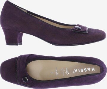HASSIA High Heels & Pumps in 38 in Purple: front