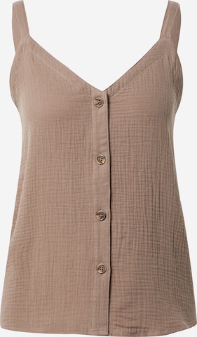 ONLY Blouse 'THYRA' in Brown: front