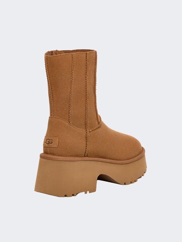 UGG Boots 'Classic Twin Seam New Height' in Braun
