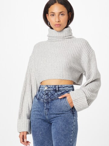 Gina Tricot Sweater 'River' in Grey: front