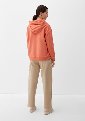 s.Oliver Sweatshirt in Orange