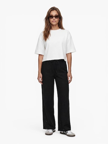 ONLY Loosefit Hose 'ONLSMILLA' in Schwarz