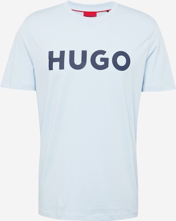 T-Shirt 'Dulivio' HUGO Red en bleu : devant