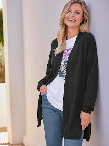 Goldner Gebreid vest in Zwart