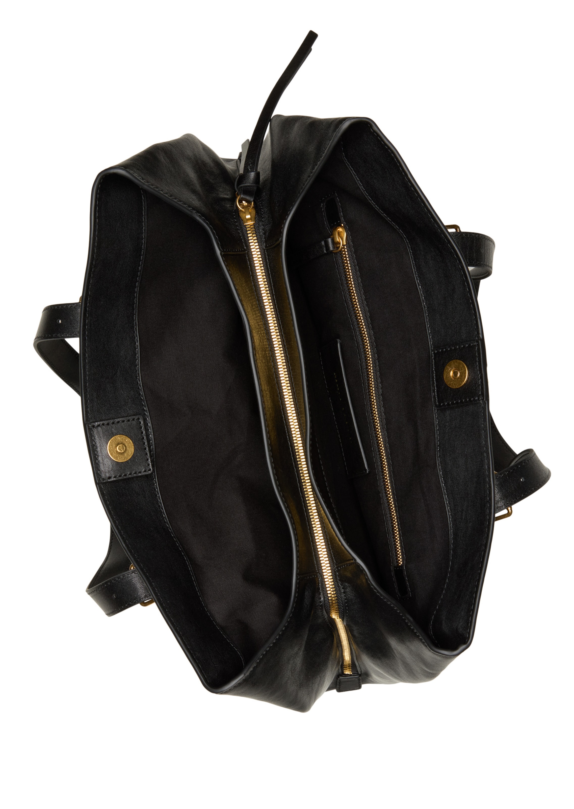 Marc O'Polo Shopper 'Phillis' in Schwarz: oben