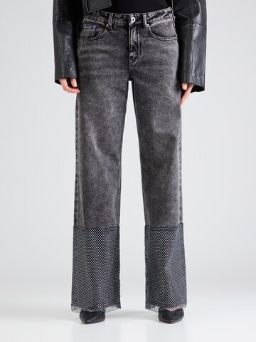 KARL LAGERFELD JEANS - Pierna ancha Vaquero en gris: frente