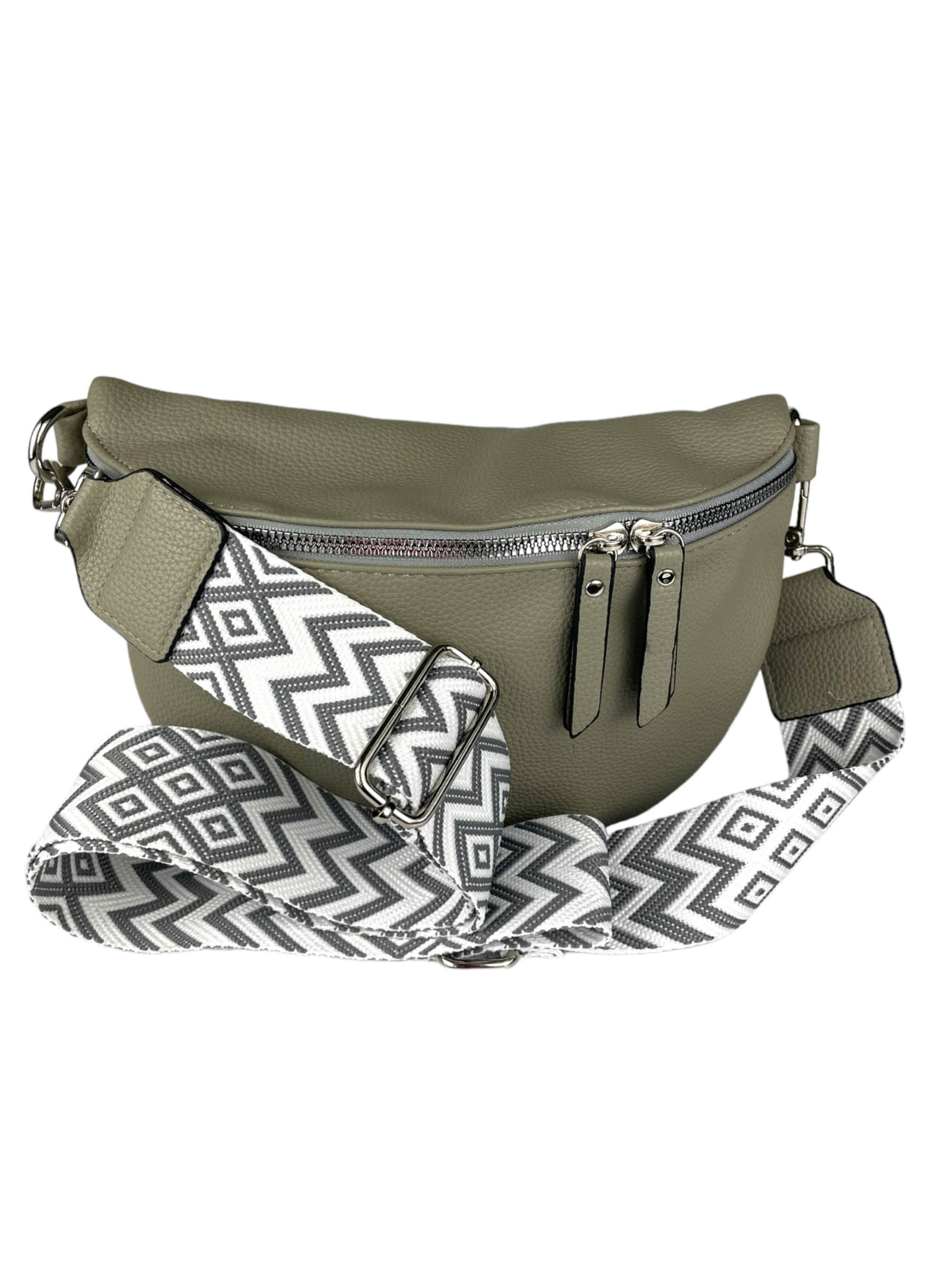 Kumixi Fanny Pack in Grey: front