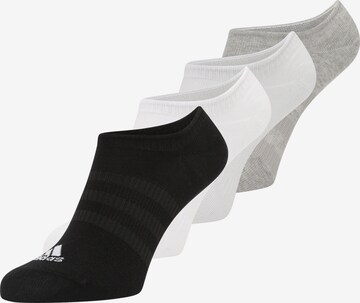 ADIDAS PERFORMANCE Sports socks in Grey: front