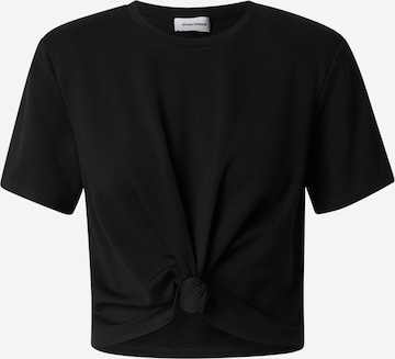 T-shirt Tatiana Zidekova en noir : devant