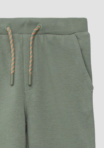 s.Oliver Wide Leg Hose in Grün